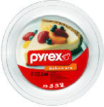 PYREX PIE PLATE GLASS CLR 9X1-1/4IN HOUSEWARES PYREX