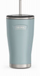 THERMOS LLC Cold Tumbler with Straw, Glacier Color, 24 oz. HOUSEWARES THERMOS LLC