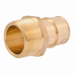 SHARKBITE/CASH ACME SharkBite PEX-A Brass 1 In. x 1 In. MNPT Adapter