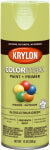 KRYLON Krylon K05512007 Enamel Spray Paint, 12 oz Can, 25 sq-ft Coverage Area, Solvent Base, Gloss, Citrus Green PAINT KRYLON