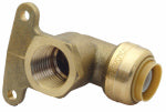 SHARKBITE SharkBite U335LFA Hy-Ear Pipe Elbow, 1/2 in, 90 deg Angle, Brass, 200 psi Pressure PLUMBING, HEATING & VENTILATION SHARKBITE