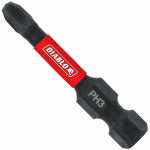 DIABLO Diablo DPH32P5 Screwdriver Insert Bit, #3 Drive, Phillips Drive, 2 in L, 5/PK TOOLS DIABLO