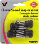 HOPKINS MFG Chrome Tire Valve Sleeve, 1.25 In. AUTOMOTIVE HOPKINS MFG