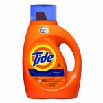 TIDE Tide 80762760 High-Efficiency Laundry Detergent, 42 fl-oz, Bottle, Liquid, Original CLEANING & JANITORIAL SUPPLIES TIDE