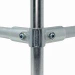 MAKER PIPE Maker Pipe 90 Degree Connector In Silver For 3/4" EMT Conduit Modular Building System ELECTRICAL MAKER PIPE