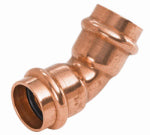 NIBCO INC 1 In. Press by Press Copper Pipe Elbow, 45 Degrees PLUMBING, HEATING & VENTILATION NIBCO INC