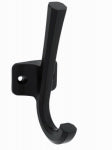 ASSA ABLOY AMERICAS RESIDENTIALI NC Powell Angled Wall Hook, Matte Black HARDWARE & FARM SUPPLIES ASSA ABLOY AMERICAS RESIDENTIALI NC
