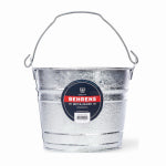 BEHRENS INC Utility Pail, Rust-Proof Galvanized Steel, 5-Qts.