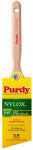 PURDY Purdy 144152225 Paint Brush, 2-1/2 in W, Angular Brush, 2-15/16 in L Bristle, Nylon Bristle, Fluted Handle PAINT PURDY