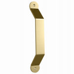 ASSA ABLOY AMERICAS RESIDENTIALI NC Charleston Sliding Door Pull, Rustic, Matte Black, 10 In.