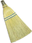 ABCO PRODUCTS Whisk Broom, Corn Bristles, 2 Sews CLEANING & JANITORIAL SUPPLIES ABCO PRODUCTS