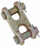 ASSA ABLOY AMERICAS RESIDENTIALI NC Double Clevis Link, Yellow Chromate, 3/8 In. HARDWARE & FARM SUPPLIES ASSA ABLOY AMERICAS RESIDENTIALI NC