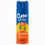 CUTTER Cutter SPORT HG-96253 Insect Repellent, 6 oz Aerosol Can, Liquid, Light Yellow/Water White, Ethanol LAWN & GARDEN CUTTER