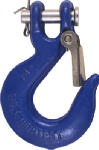 ASSA ABLOY AMERICAS RESIDENTIALI NC Clevis Slip Hook With Latch, Blue, 1/4 In.