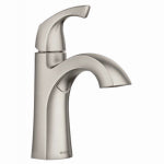 MOEN Moen Lindor Series 84505SRN Lavatory Faucet, 1.2 gpm, 1-Handle, Metal, Brushed Nickel, 4 in Faucet Centers PLUMBING, HEATING & VENTILATION MOEN