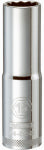 DEWALT DEWALT DWMT74545OSP Drive Socket, 15 mm Socket, Deep Socket, 3-1/8 in OAL, 1/2 in Drive, 12-Point, Vanadium Steel TOOLS DEWALT