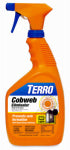 TERRO Terro T2360 Cobweb Eliminator, Liquid, Vinegar Like, 1 qt, Bottle LAWN & GARDEN TERRO