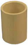 NIBCO Nibco T00040D Pipe Coupling, 3/4 in, CPVC, SCH 40 Schedule PLUMBING, HEATING & VENTILATION NIBCO
