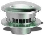 SELKIRK CORPORATION Gas Vent Top, Round, Type B, 6-In.