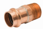 NIBCO INC 3/4 In. Press by Male Copper Pipe Adapter
