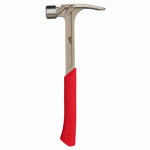 MILWAUKEE Milwaukee 48-22-9029 Framing Hammer, 28 oz Head, Anti-Ring Claw, Milled Face Head, Steel Head, 16.2 in OAL TOOLS MILWAUKEE
