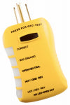 SPERRY Sperry Instruments HGT6520 Circuit Analyzer Tester, Yellow ELECTRICAL SPERRY
