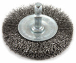 FORNEY Forney 72734 Wire Wheel Brush, 2-1/2 in Dia, 0.008 in Dia Bristle TOOLS FORNEY