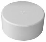 IPEX USA LLC-CANPLAS IPEX 414263BC Sewer Pipe Cap, 3 in, Hub, PVC, White PLUMBING, HEATING & VENTILATION IPEX USA LLC-CANPLAS