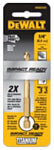 DEWALT DEWALT DD5132 Impact Drill Bit, 1/2 in Dia, 4 in OAL, Spiral Flute, 1/4 in Dia Shank, Hex Shank TOOLS DEWALT