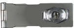 ASSA ABLOY AMERICAS RESIDENTIALI NC 4-1/2 In. Chrome Key Hasp Lock