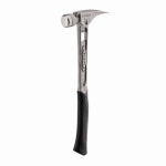 MILWAUKEE ELECTRIC TOOL CORP Stiletto TiBone Titanium Framing Hammer, Smooth Face, Curved Handle, 15 oz.