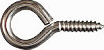 ASSA ABLOY AMERICAS RESIDENTIALI NC Screw Eye, #4 Large, Stainless Steel