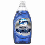 DAWN Dawn 80746462 Dishwashing Liquid, 14.6 oz, Bottle, Refreshing Rain, Clear Blue CLEANING & JANITORIAL SUPPLIES DAWN