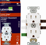 LEVITON MFG CO WHT 15A DPLX Outlet