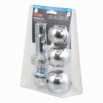 CURT Curt 42225 Switch Ball Trailer Ball Set, 1-7/8, 2, 2-5/16 in Dia Ball, 1 in Dia Shank, Steel AUTOMOTIVE CURT