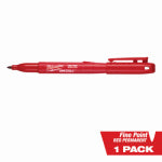 MILWAUKEE ELECTRIC TOOL CORP Inkzall Fine Point Market, Red
