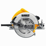 DEWALT DEWALT DWE575 Circular Saw, 15 A, 7-1/4 in Dia Blade, 2 in at 45 deg, 2.55 in at 90 deg D Cutting, 5/8 in Arbor TOOLS DEWALT