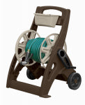 SUNCAST Suncast SFB200B Hose Reel Cart, 5/8 in Hose, 225 ft of 5/8 in Hose, Crank Handle, Resin LAWN & GARDEN SUNCAST