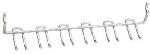 CRAWFORD PRODUCTS Multi Tool Rack, 11 x 1-5/8 x 4 In.