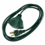 PT HO WAH GENTING Outdoor Extension Cord, 16/3 SJTW, Green 35-Ft.