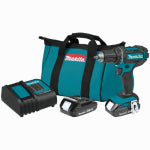 MAKITA Makita LXT XFD10SY Driver Drill Kit, Battery Included, 18 V, 1.5 Ah, 1/2 in Chuck, Ratcheting Chuck TOOLS MAKITA