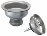 KEENEY Keeney 1435SS Basket Strainer with Locking Shell, 4-3/8 in Dia, Stainless Steel, Venetian Bronze, 3-1/4 in Dia Mesh PLUMBING, HEATING & VENTILATION KEENEY