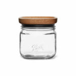 NEWELL BRANDS DISTRIBUTION LLC Ball 4 Cup Stack & Store Mason Jar with Wooden Lid HOUSEWARES NEWELL BRANDS DISTRIBUTION LLC