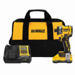 BLACK & DECKER/DEWALT 20V MAX* XR Brushless Cordless 3-Speed High Torque 1/4 in. Impact Driver Kit with XR POWERPACK