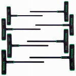 EKLIND TOOL CO 8-Pc. Power-T T-Handle Torx Star Key Set, 6-In. Arms, With Pouch TOOLS EKLIND TOOL CO
