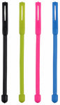 NITE IZE INC Gear Tie Cordable Twist Ties, Assorted Colors, 3-In., 4-Pk.