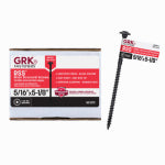 GRK FASTENERS GRK Fasteners RSS Series 95511 Structural Screw, 5-1/8 in L, Coarse Thread, Washer Head, Torx Drive, Steel, Zinc-Plated HARDWARE & FARM SUPPLIES GRK FASTENERS