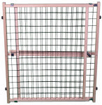 NORTH STATE IND Pet Gate, Wire Mesh, 29.5 to 50 x 32 In. PET & WILDLIFE SUPPLIES NORTH STATE IND