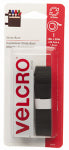 VELCRO BRAND VELCRO Brand 90078 Hook and Loop Fastener, 3/4 in W, 18 in L, Nylon, Black, Rubber Adhesive HARDWARE & FARM SUPPLIES VELCRO BRAND