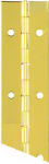 ASSA ABLOY AMERICAS RESIDENTIALI NC 1-1/2 x 48 In. Brass Continuous Hinge HARDWARE & FARM SUPPLIES ASSA ABLOY AMERICAS RESIDENTIALI NC